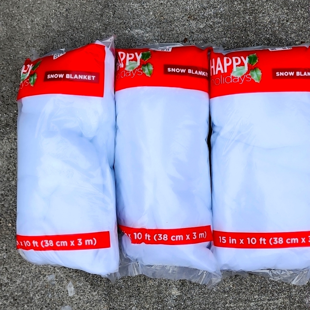 Happy Holiday Snow Blanket